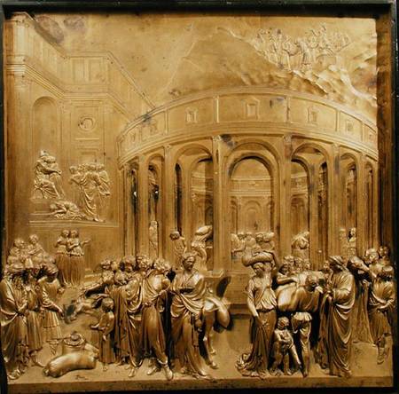 The Story of Joseph, original panel from the East Doors of the Baptistery from Lorenzo Ghiberti
