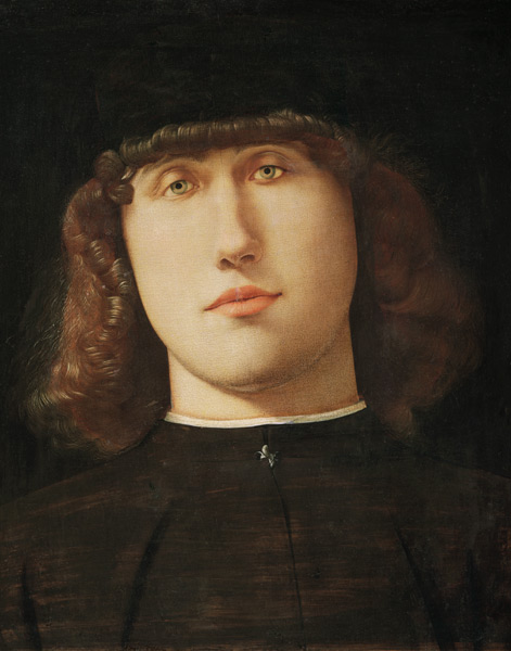 Portrait of a young man from Lorenzo Lotto