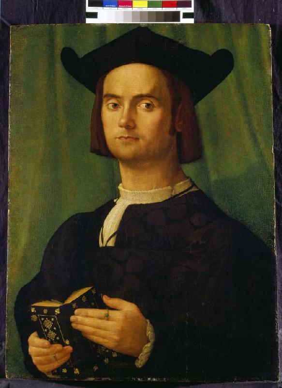 Portrait of a juvenile. from Lorenzo Lotto