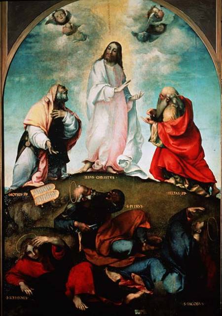 The Transfiguration of Christ from Lorenzo Lotto