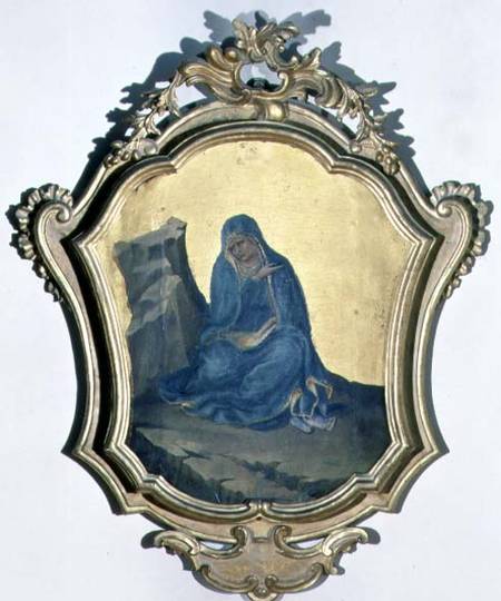 The Virgin Mourning from Lorenzo  Monaco