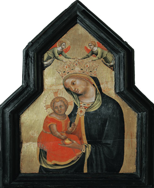 Madonna and child with angels from Lorenzo Veneziano (school)