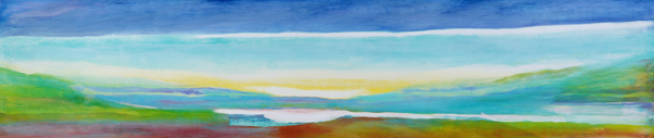 Just Above Sea Level, 2004 (oil and shellac on gesso on panel)  from Lou  Gibbs