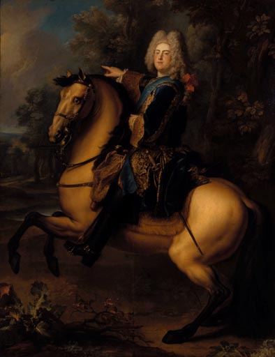 August III.v.Polen als Prinz from Louis de Silvestre