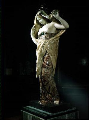 Nature revealing herself to Science, 1899 (marble & onyx) from Louis Ernest Barrias