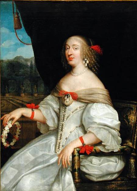 Portrait of Anne-Marie-Louise d'Orleans (1627-93) Duchess of Montpensier from Louis Ferdinand Elle