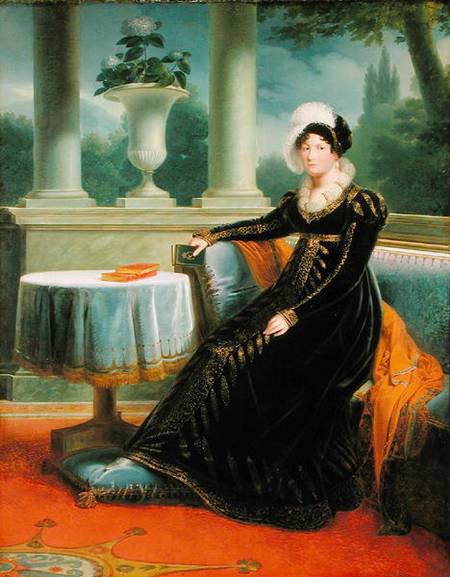 Catherine de Wurtemberg (1783-1835) Queen of Westphalia from Louis Francois Aubry