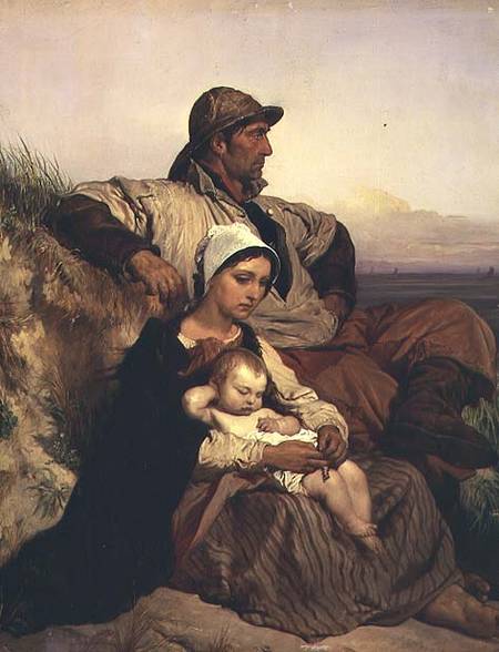The Fisherman's Family from Louis Gallait