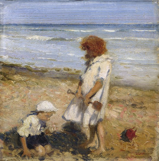 Playing on the Beach from Louis Ginnett