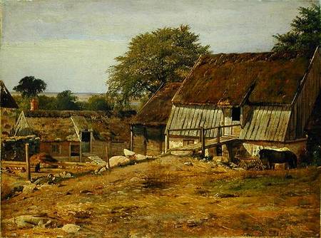 A Farmhouse in Sweden from Louis Gurlitt