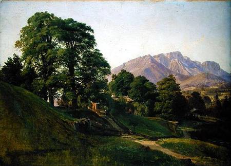Landscape in Upper Bavaria from Louis Gurlitt