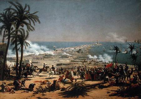 The Battle of Aboukir from Louis Lejeune