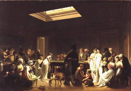 A Game of Billiards from Louis-Léopold Boilly