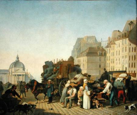 The House Movers from Louis-Léopold Boilly