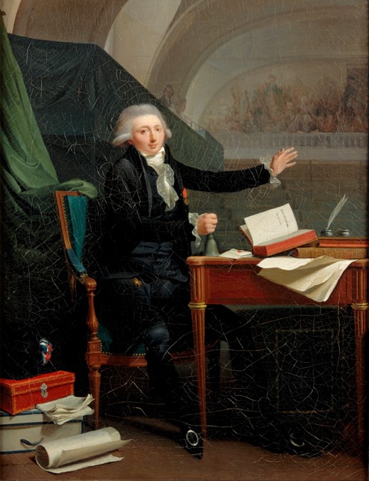 Portrait of Jan Anthony d'Averhoult (1756-1792) from Louis-Léopold Boilly