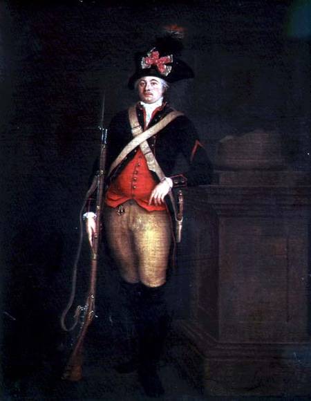 Portrait of Louis-Philippe-Joseph d'Orleans (1747-93) from Louis-Léopold Boilly