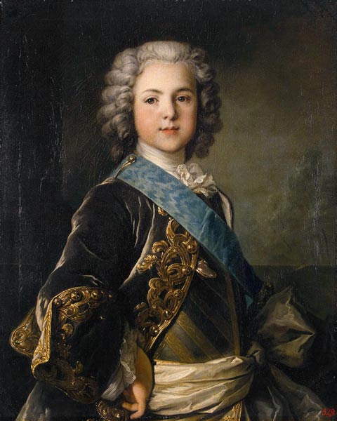 Portrait of Louis, Grand Dauphin of France from Louis Tocqué