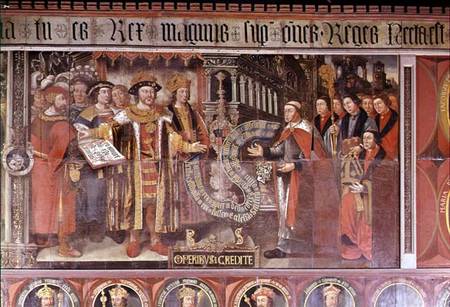 Bishop Sherbourne with Henry VIII from Louise Barnard
