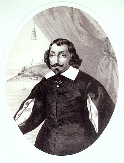 Samuel de Champlain (1567-1635) 1854 from Louis Joseph Cesar Ducornet