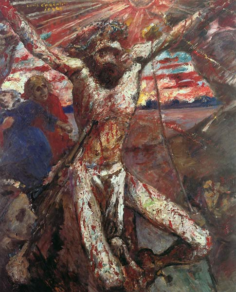 Red Christ from Lovis Corinth