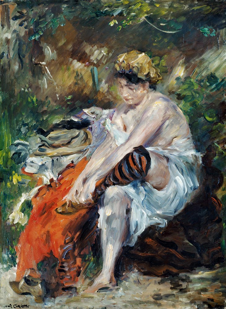 After The Swim from Lovis Corinth