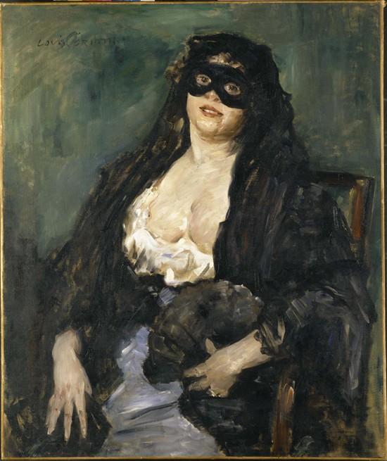 The Black Mask from Lovis Corinth