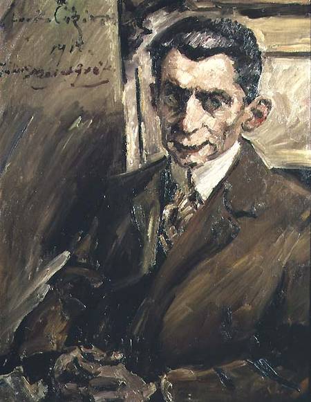 Portrait of Julius Meier-Grafe (1867-1935) Art Historian from Lovis Corinth