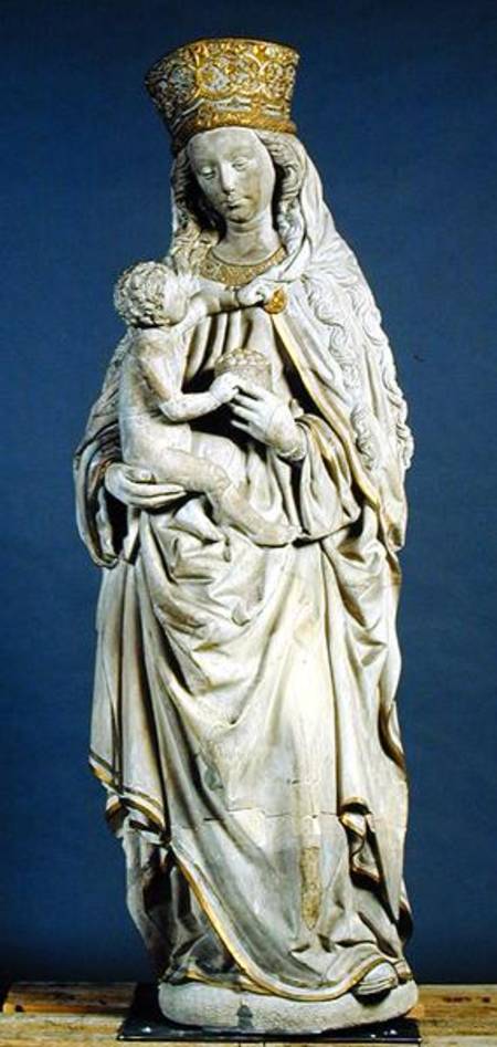 The Mother of God with the Infant Christ from Lubeck or Westphalian Workshop