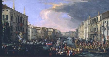 Regatta Held in Honour of Frederick VI of Denmark (1671-1730) from Luca Carlevaris
