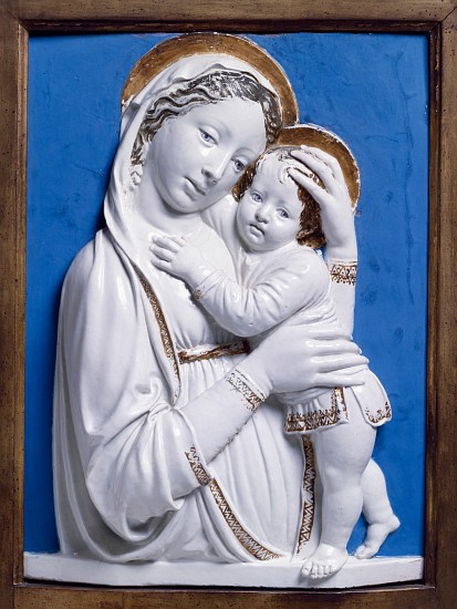 Madonna and Child, 1445-50 from Luca Della Robbia
