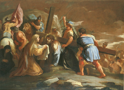 Die Kreuztragung Christi. from Luca Giordano
