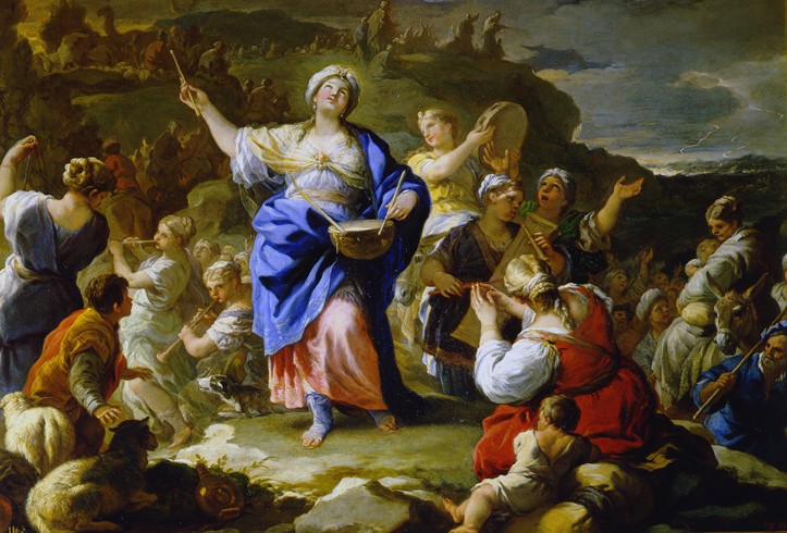 The Song of Miriam the Prophetess from Luca Giordano