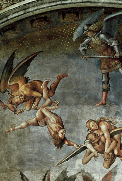 The Damned, detail from Luca Signorelli