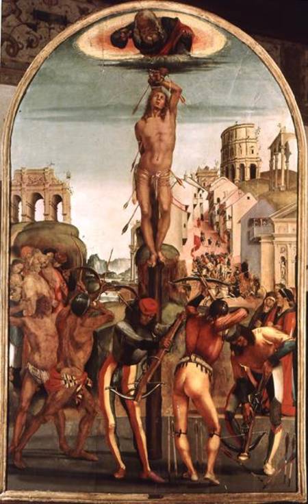 The Martyrdom of St. Sebastian from Luca Signorelli