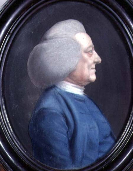 Portrait of a man wearing a Blue Coat from Lucas Bateman