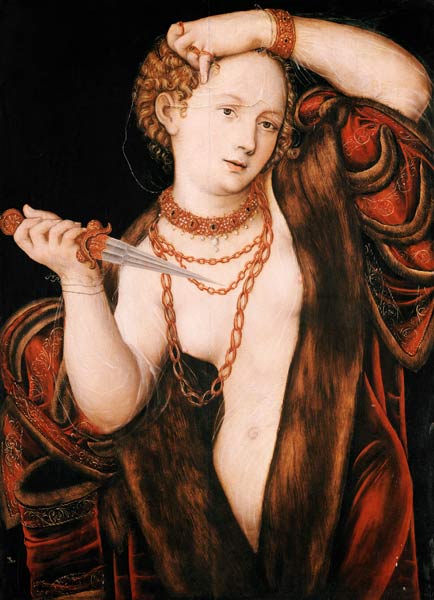 Lucretia, after 1537 from Lucas Cranach the Elder