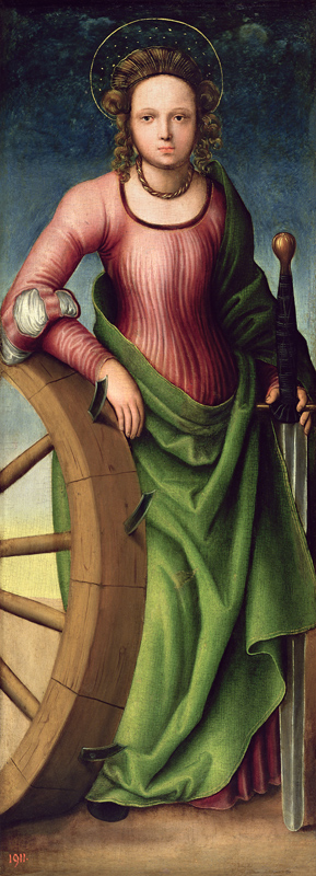 Die Hl. Katharina from Lucas Cranach the Elder