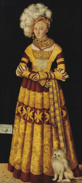 Duchess Katharina of Mecklenburg from Lucas Cranach the Elder