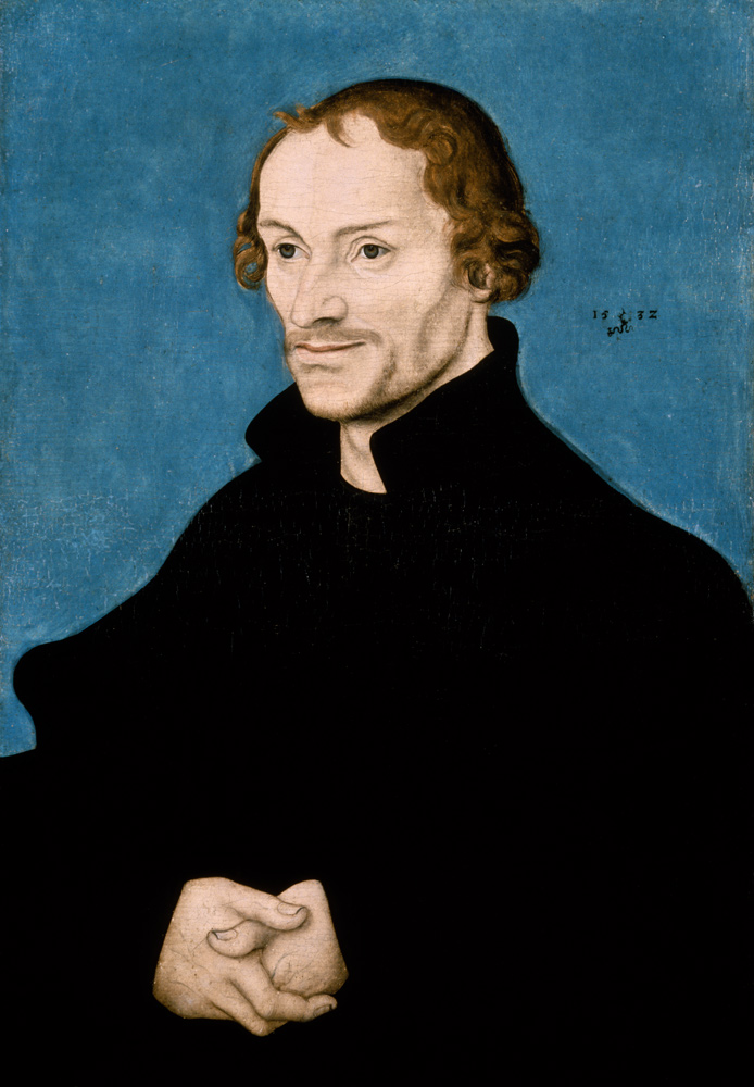 Philipp Melanchthon from Lucas Cranach the Elder