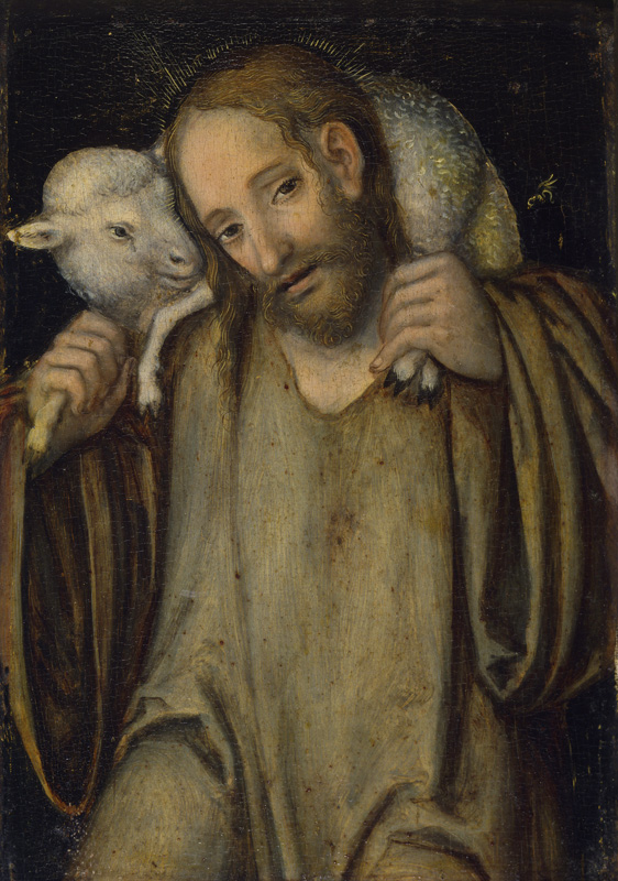 The Good Shepherd from Lucas Cranach the Elder