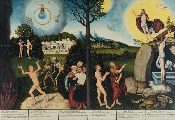 Damnation and Redemption. Law and Grace from Lucas Cranach the Elder