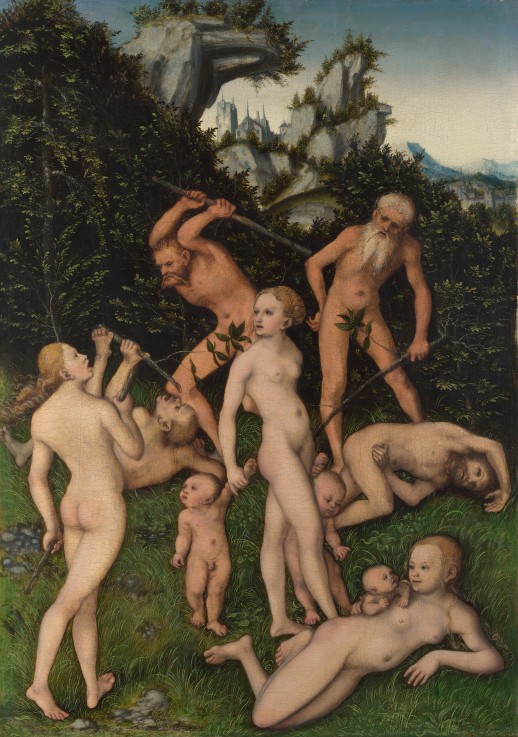 The Close of the Silver Age from Lucas Cranach the Elder