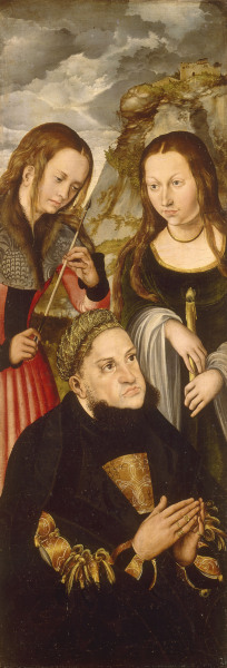 Frederick III , Portrait from Lucas Cranach the Elder
