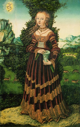 Hallow Maria Magdalena. from Lucas Cranach the Elder