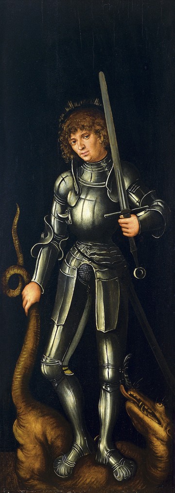 Saint George from Lucas Cranach the Elder