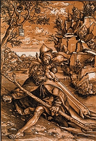 The St. Christophorus. from Lucas Cranach the Elder