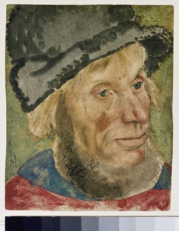 Head of a smallholder from Lucas Cranach the Elder