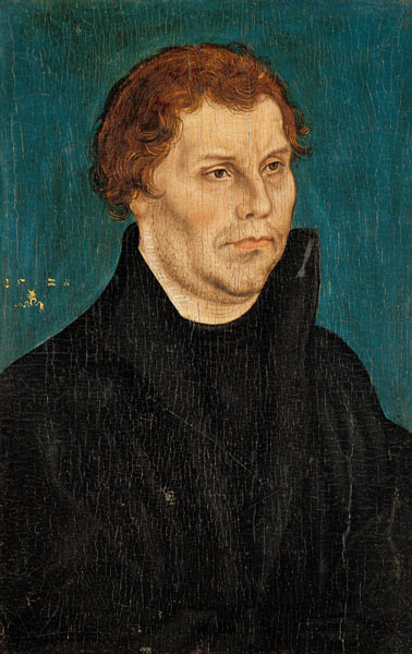 Luther portrait from Lucas Cranach the Elder