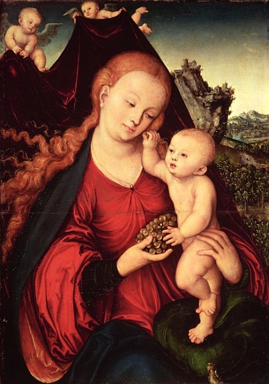Madonna and Child from Lucas Cranach the Elder