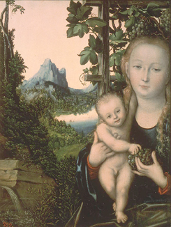 Maria mit dem Kind from Lucas Cranach the Elder